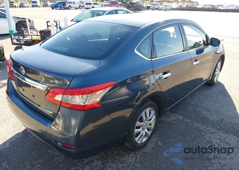 2013 Nissan Sentra Sv из США, поврежденный, VIN 3N1AB7AP0DL676057